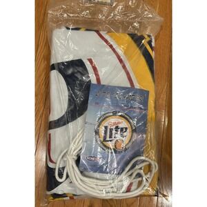 Vtg Miller Lite‎ Islander Blow Up Swimming Pool Raft/Float 56" In Bag New Unused